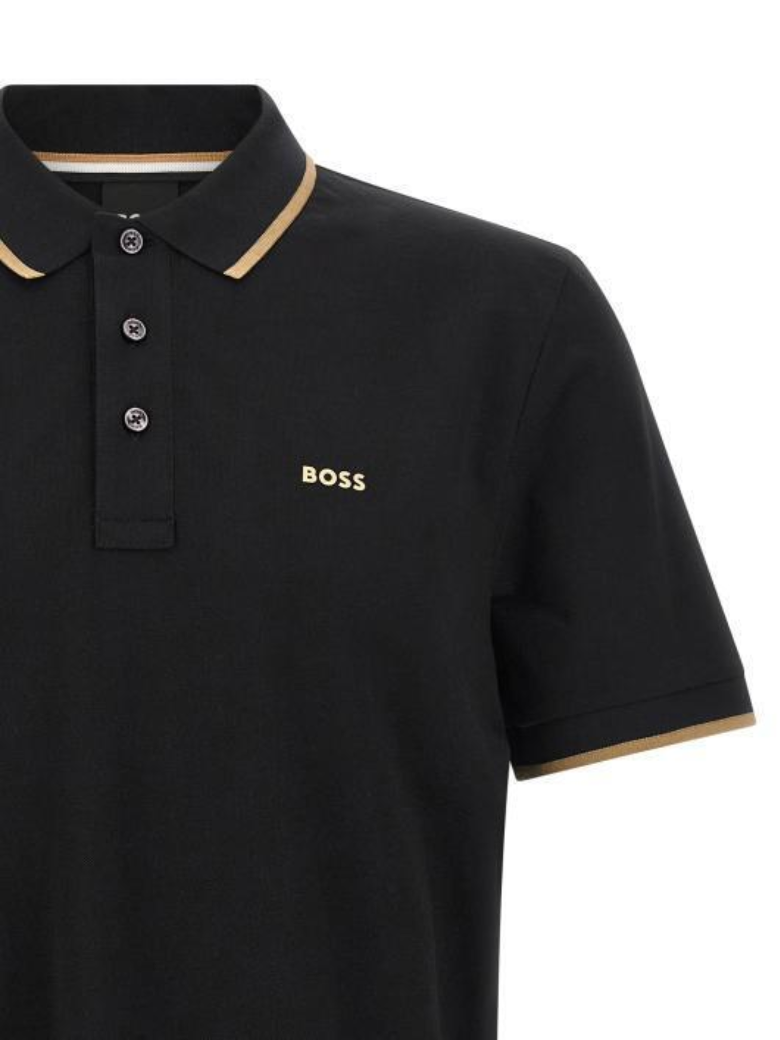 BOSS Parlay 190 Polo Shirt Black