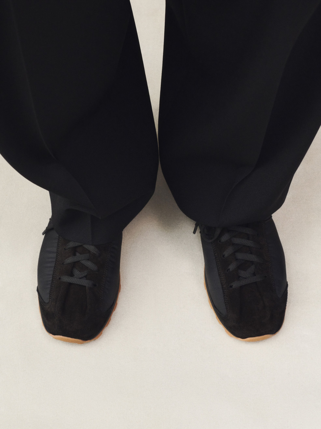 JACQUEMUS The Tennis Soft Sneakers Black