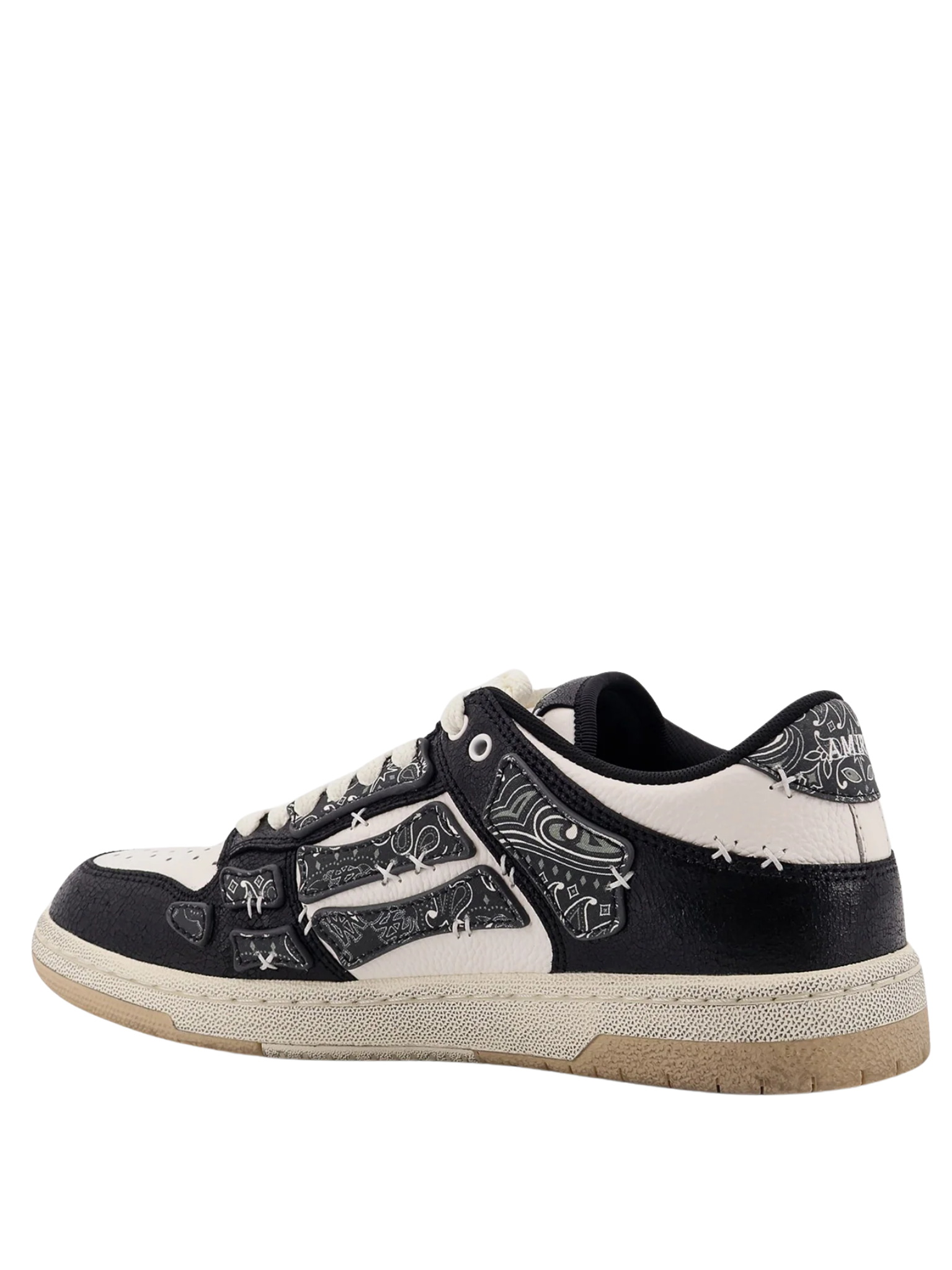 AMIRI Bandana Skel Top Low Black