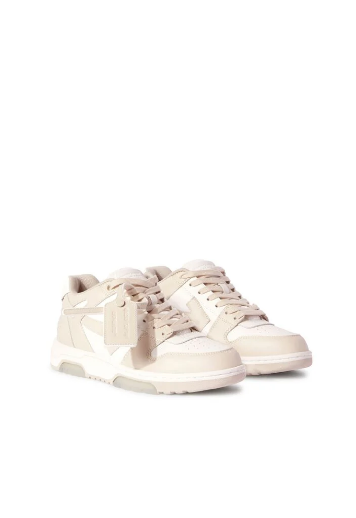 OFF WHITE WOMENS Out Of Office Sneakers White/Beige