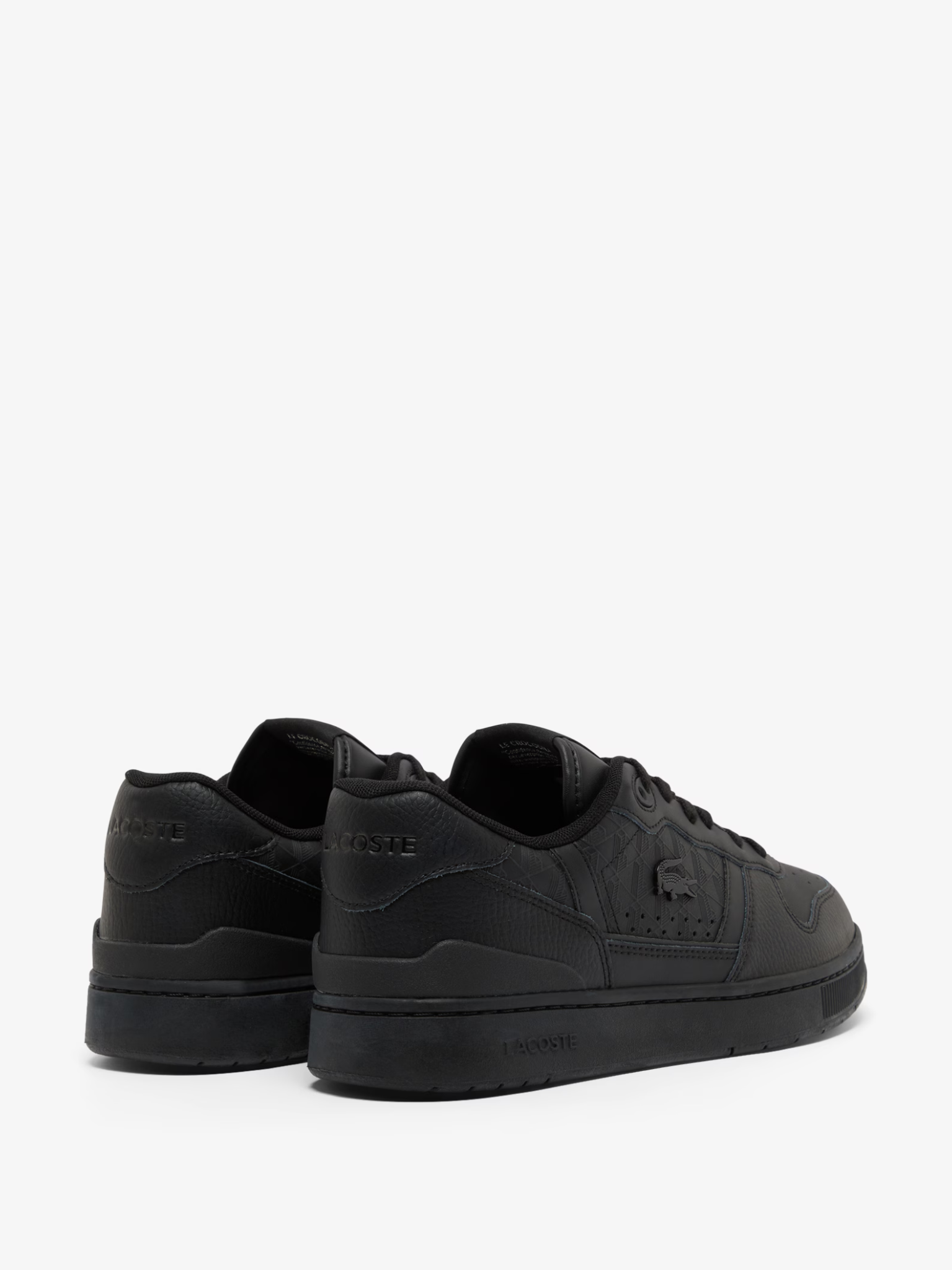 LACOSTE T-Clip Set Leather Sneakers Black