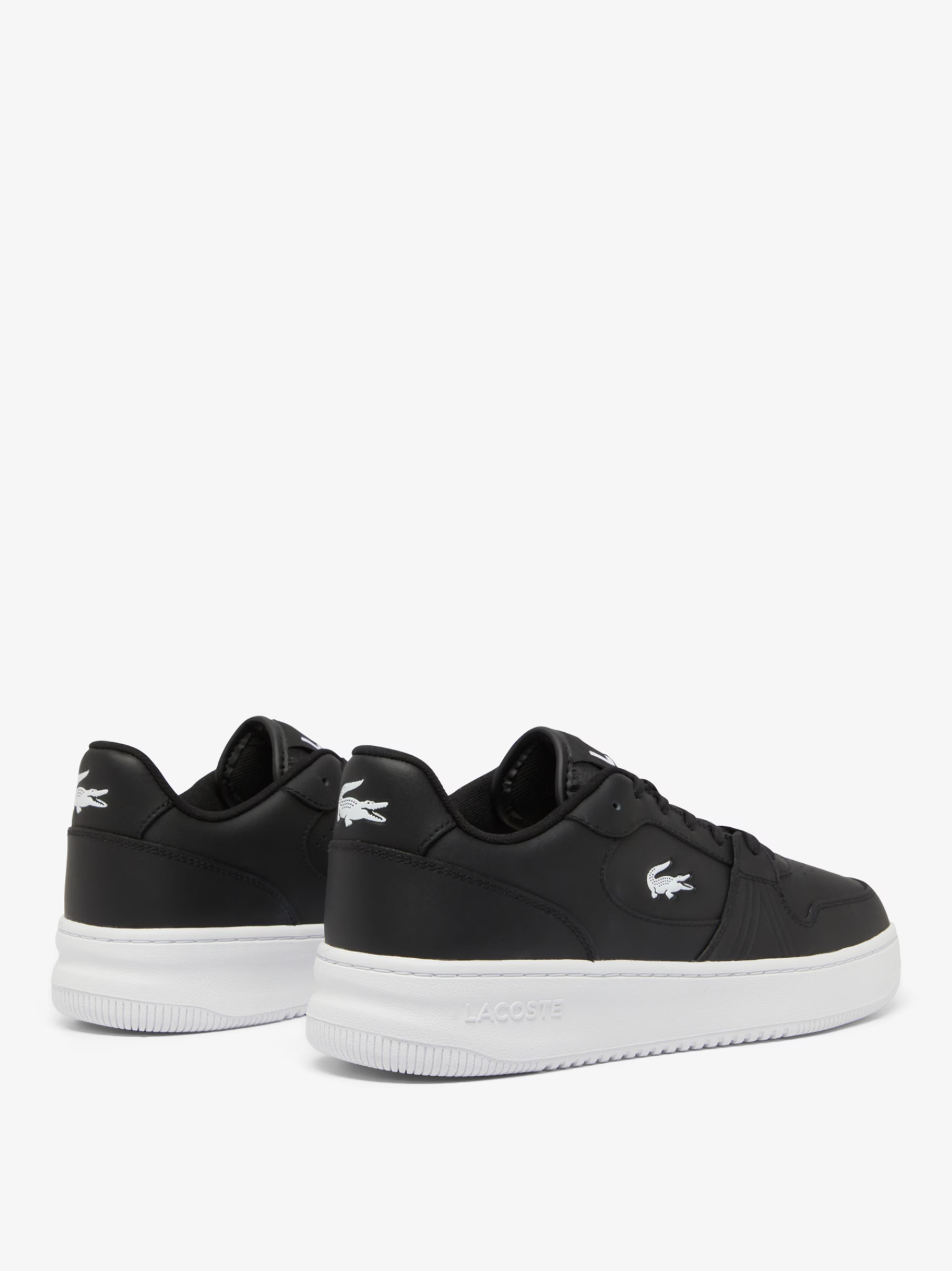 LACOSTE L001 Set Leather Sneakers Black/White