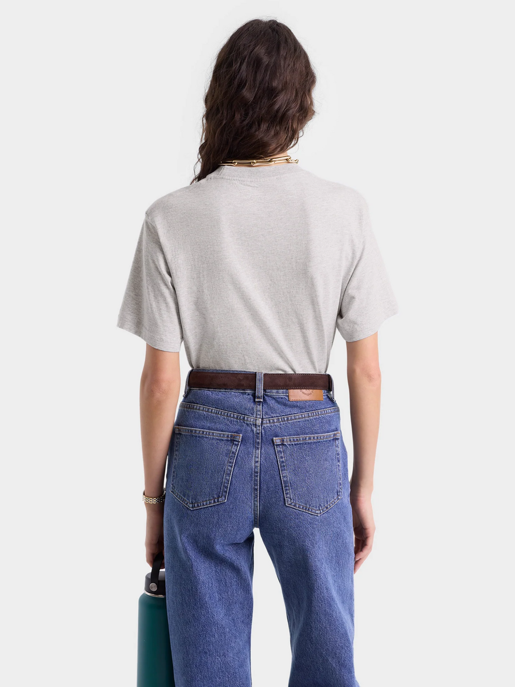 SPORTY & RICH WOMEN California T-Shirt Heather Gray