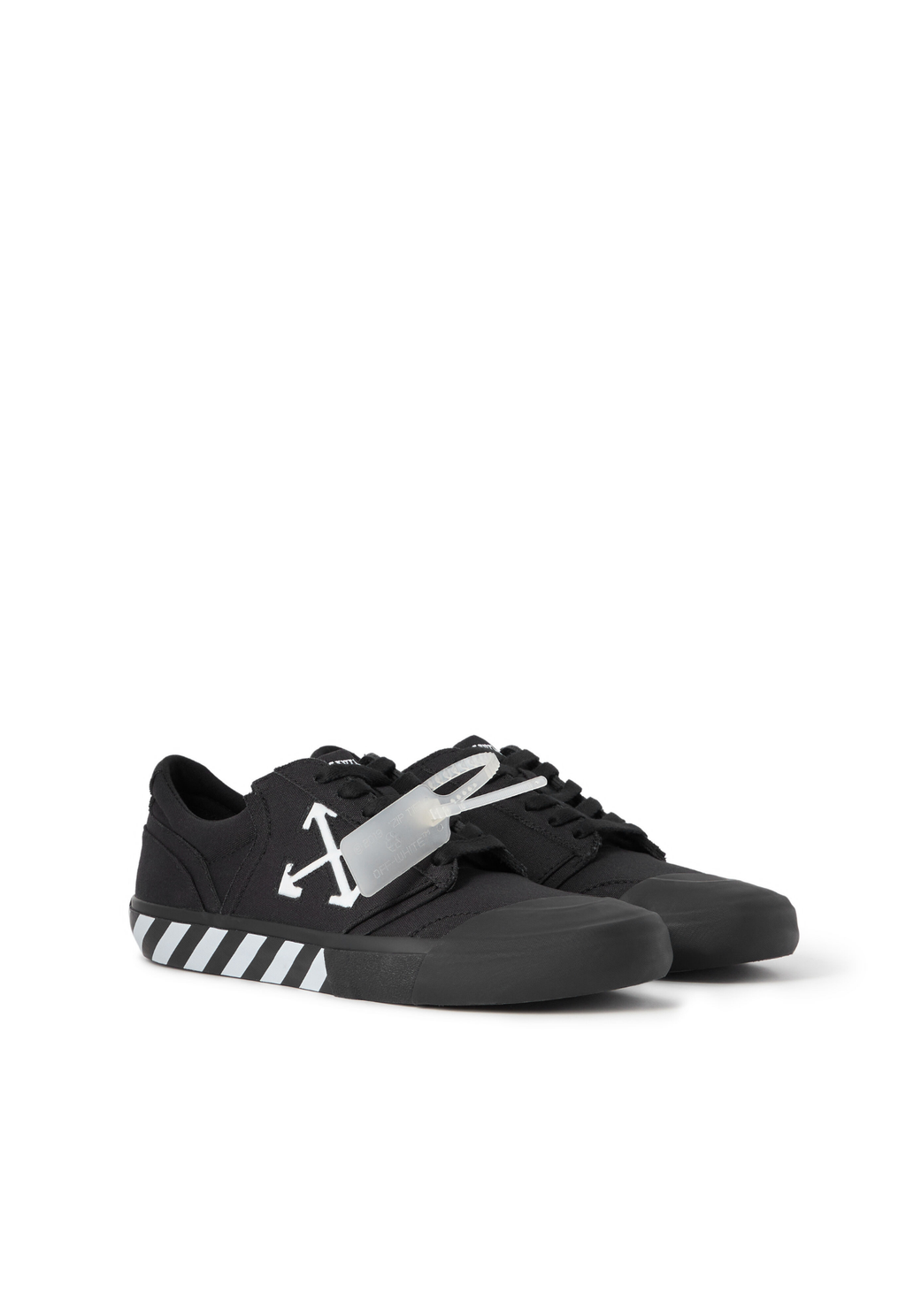 OFF WHITE MENS Vulcanized Undercut Sneakers Black/White
