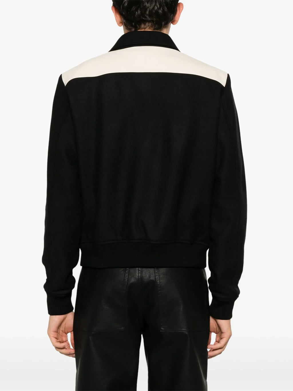 AMIRI MA Long-sleeved Casual Western Jacket Black