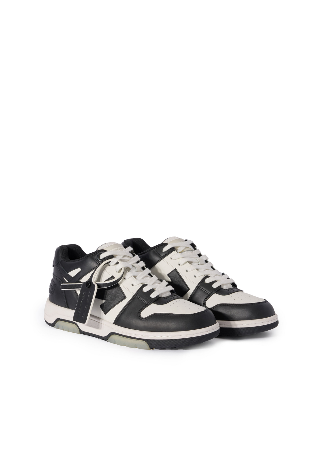 OFF WHITE MENS Out Of Office Sneakers Black/White