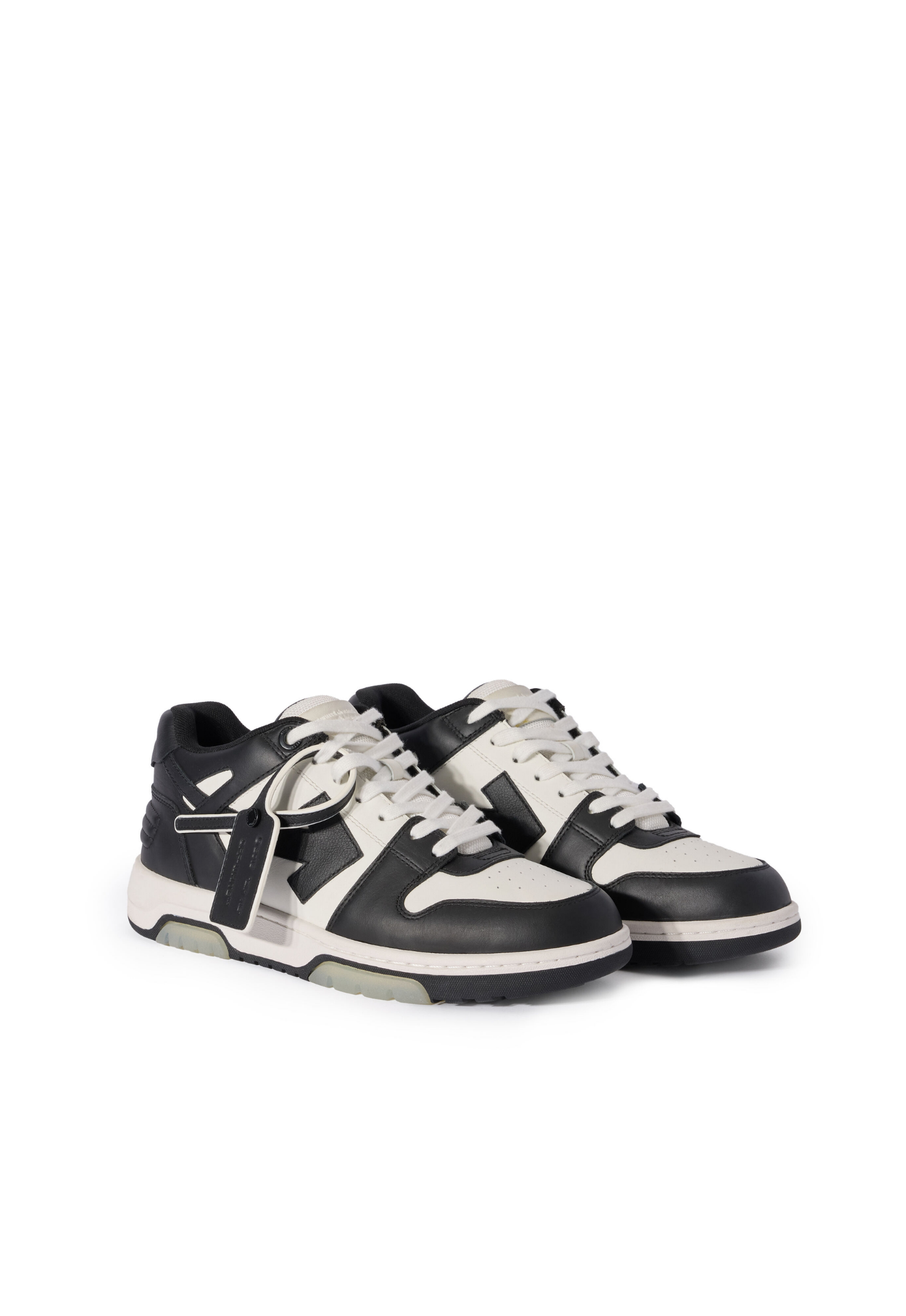 OFF WHITE MENS Out Of Office Sneakers Black/White