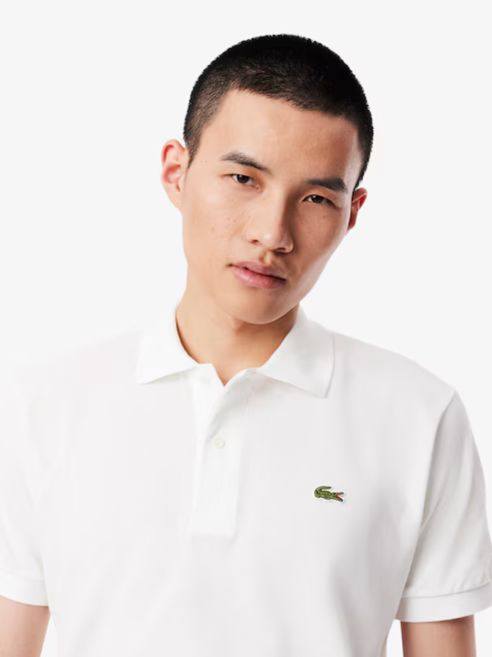 LACOSTE Classic Fit L.12.12 Original Polo Shirt White