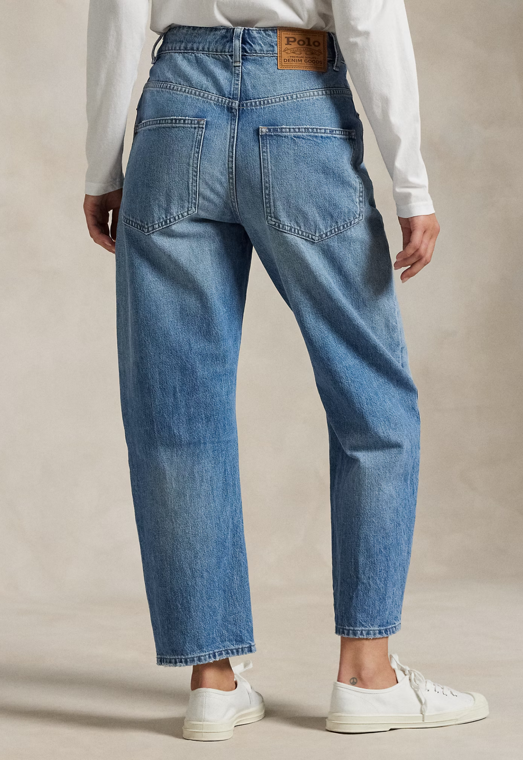 RALPH LAUREN WOMEN Relaxed Tapered Jean Keene Wash