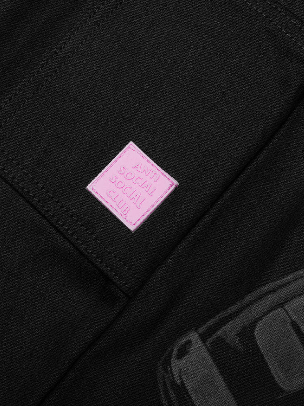 ANTI SOCIAL SOCIAL CLUB Laser Etched Jeans Black