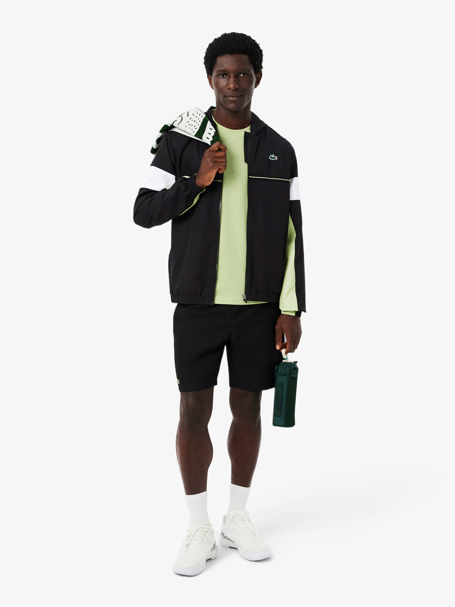 LACOSTE Sport Colour-Block Track Jacket Black