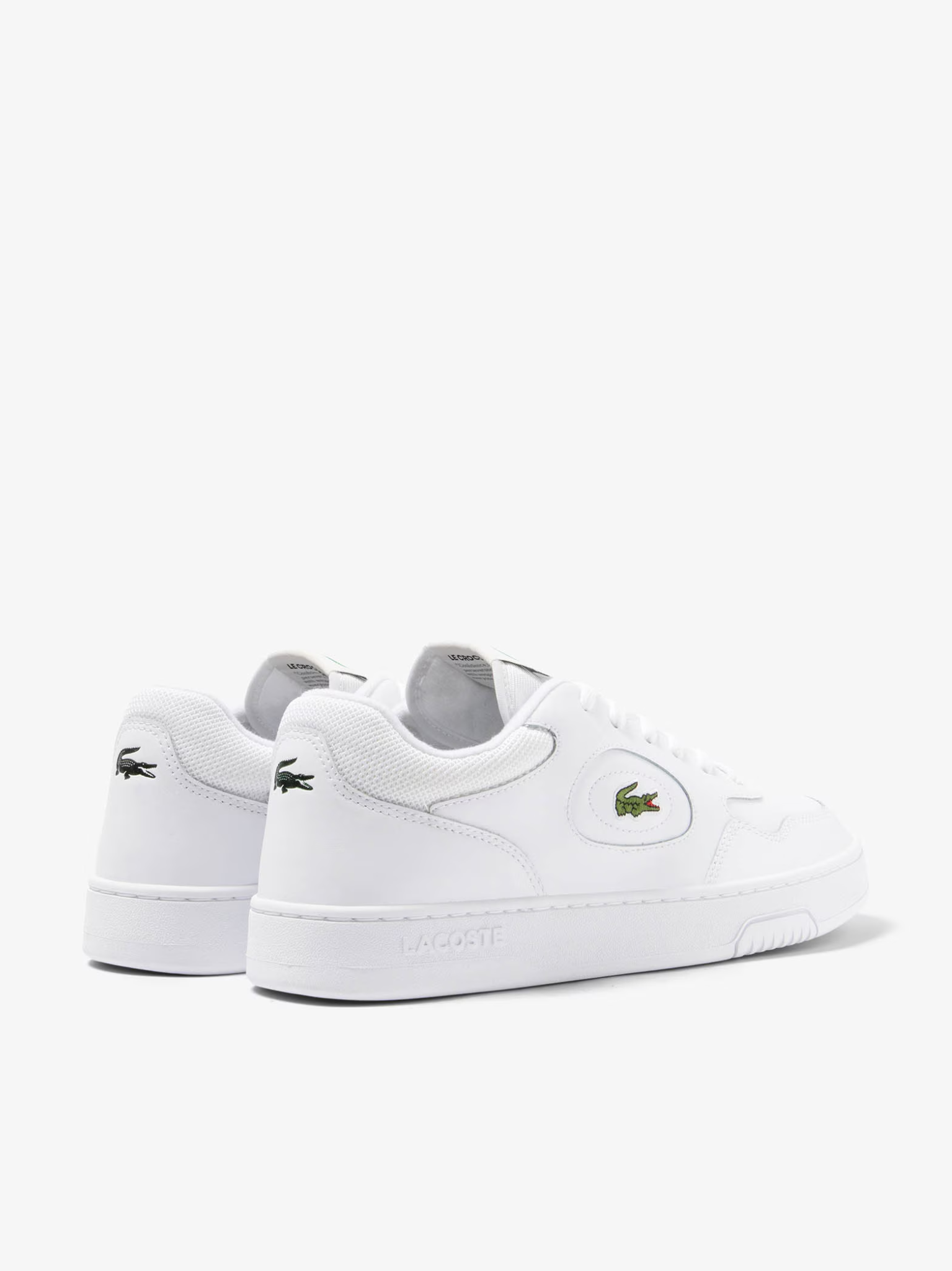 LACOSTE Lineset Leather Sneakers White/White