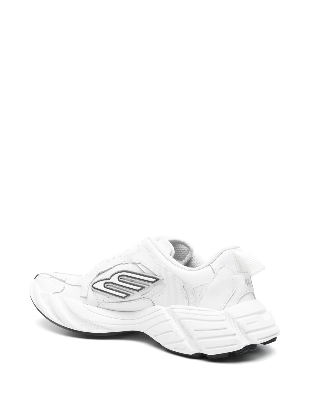 BALENCIAGA Monday Leather Sneakers White