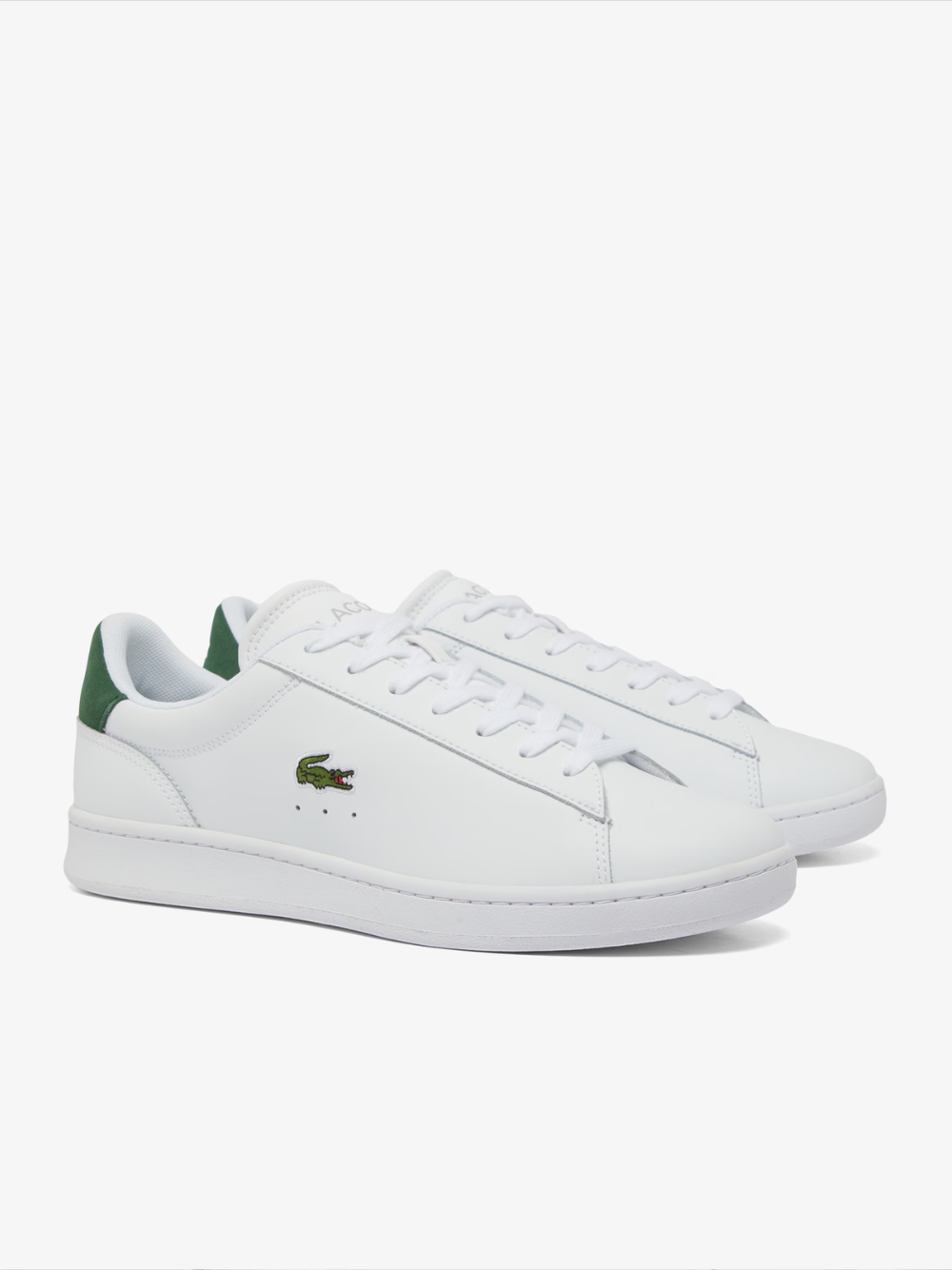 LACOSTE Carnaby Set Leather Sneakers White/Dark Green