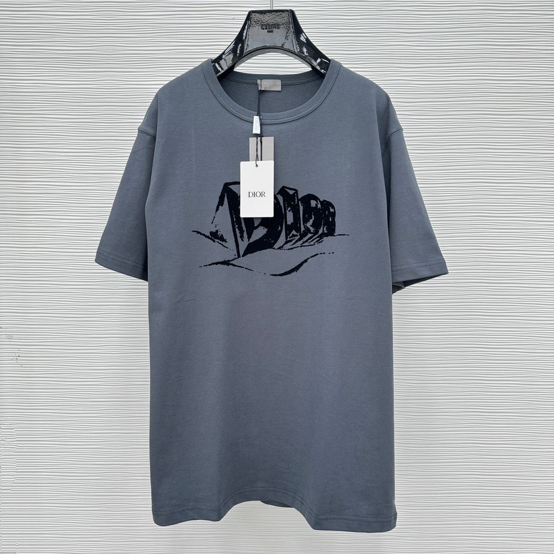 White and Grey blue T-shirt