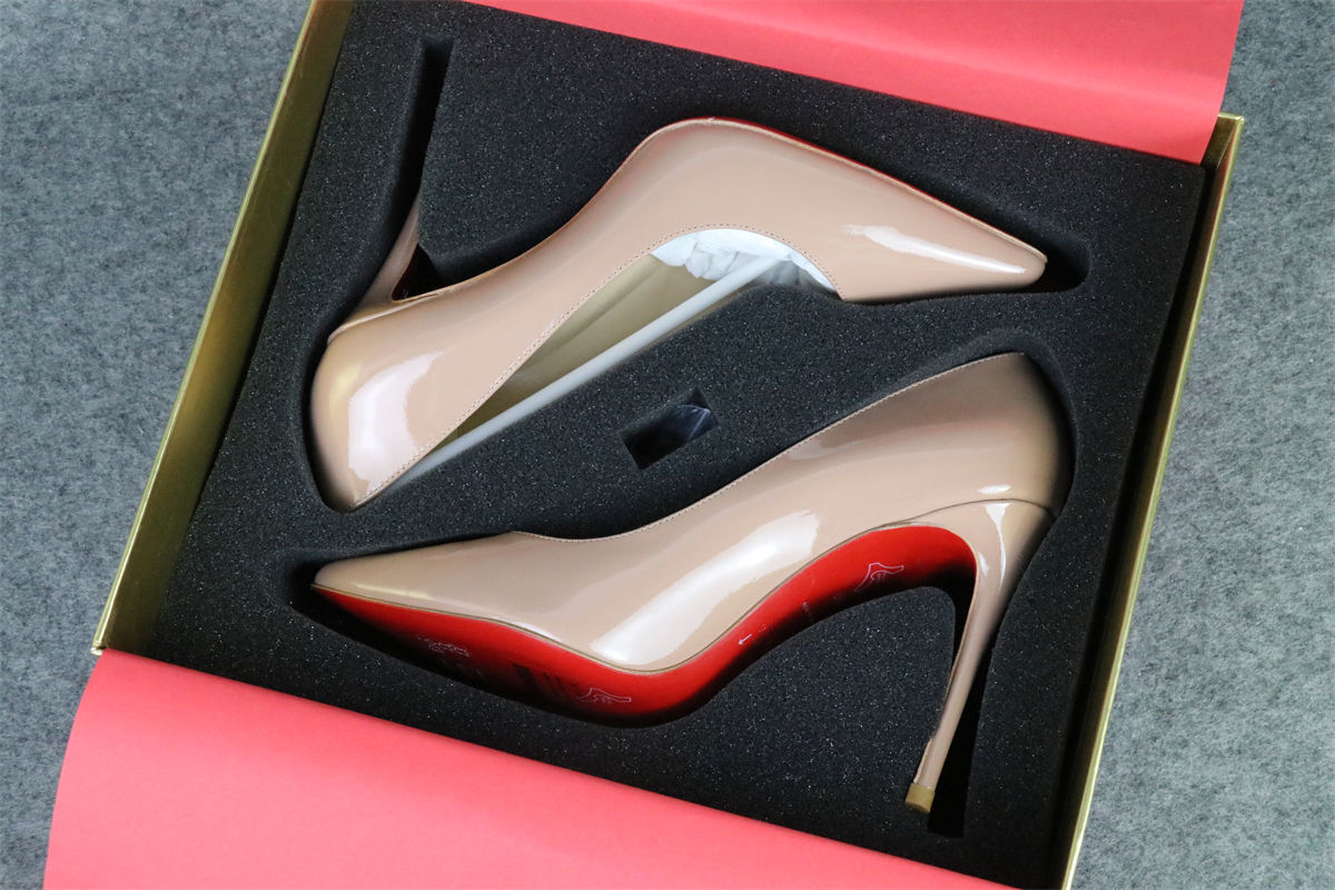 CL Kate Pump Patent Leather ‘Nude’