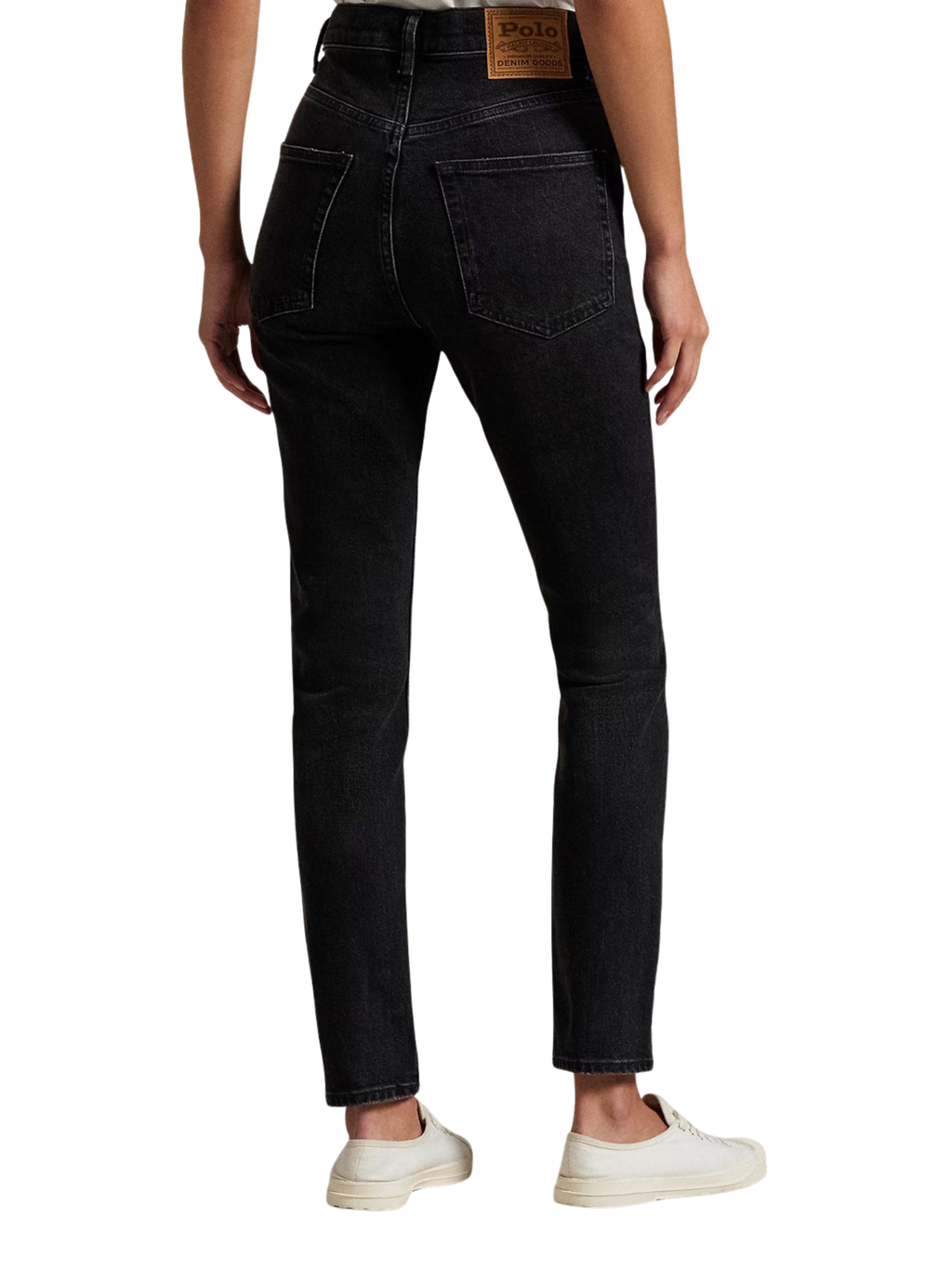 RALPH LAUREN WOMEN High Rise Super-slim Jeans Parker Wash
