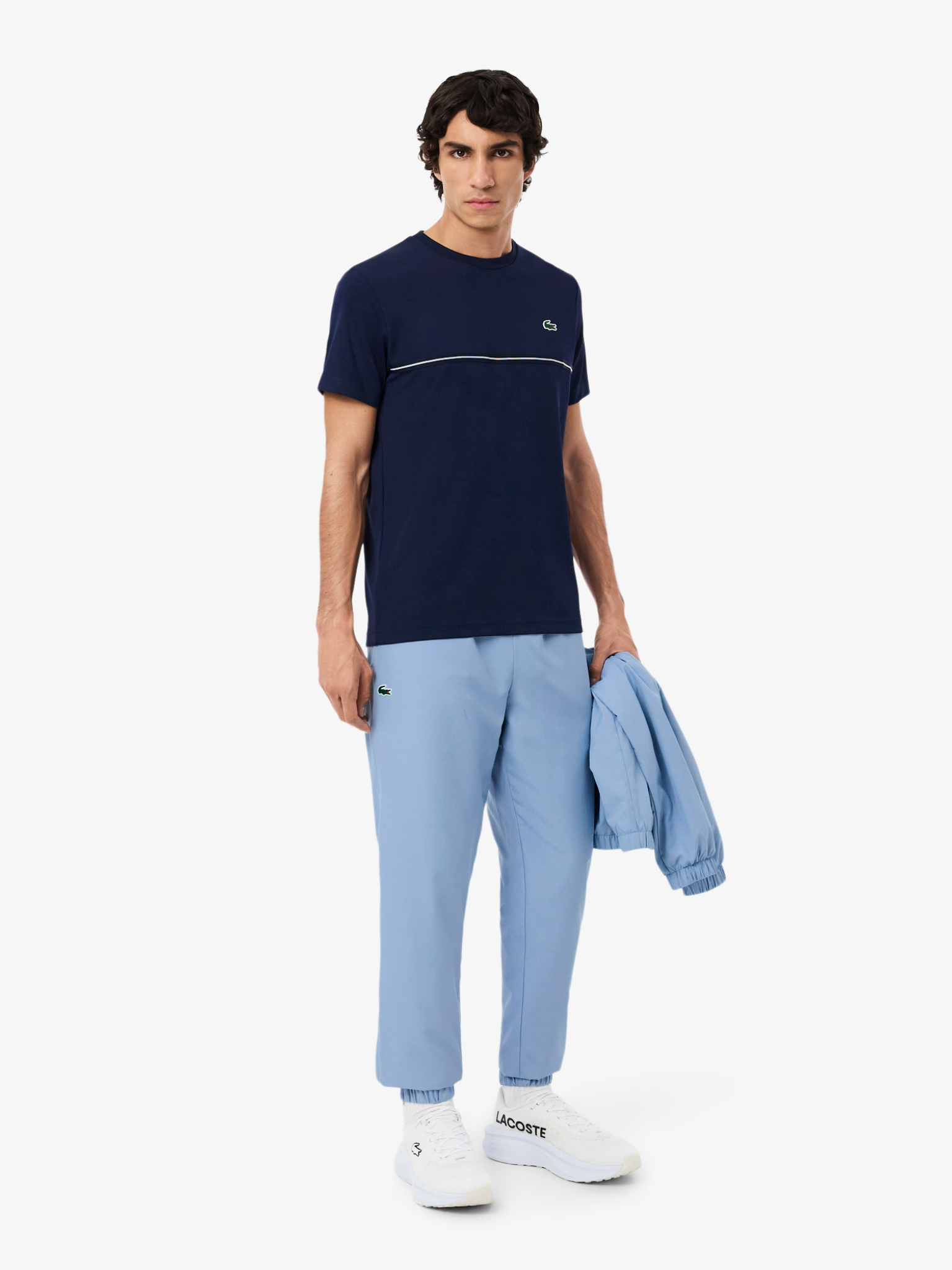 LACOSTE Sport Lightweight Sweatpants Light Blue