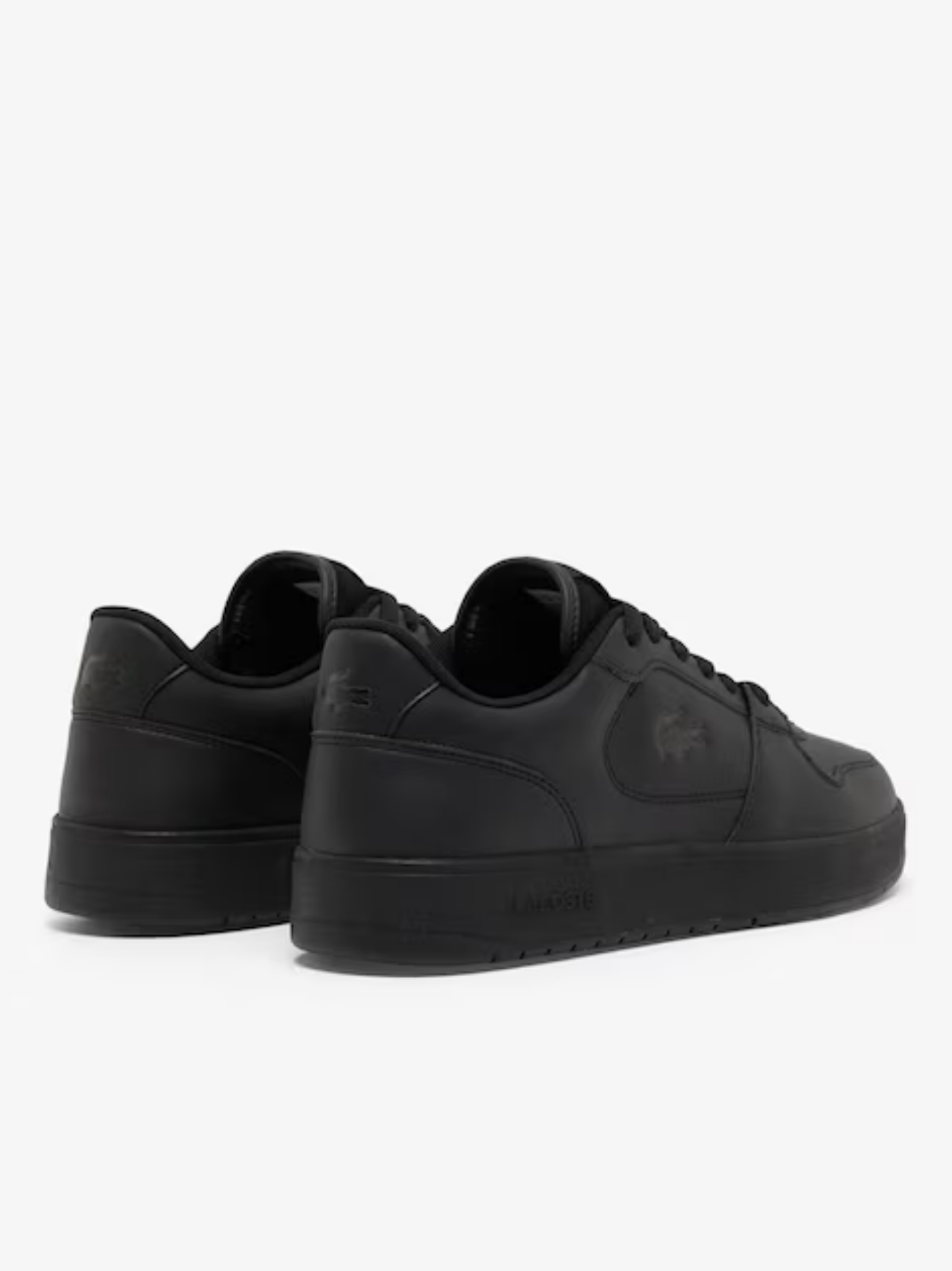LACOSTE Court Ace Leather Sneakers Black
