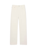 LACOSTE 5 Pocket Straight Cut Jeans White