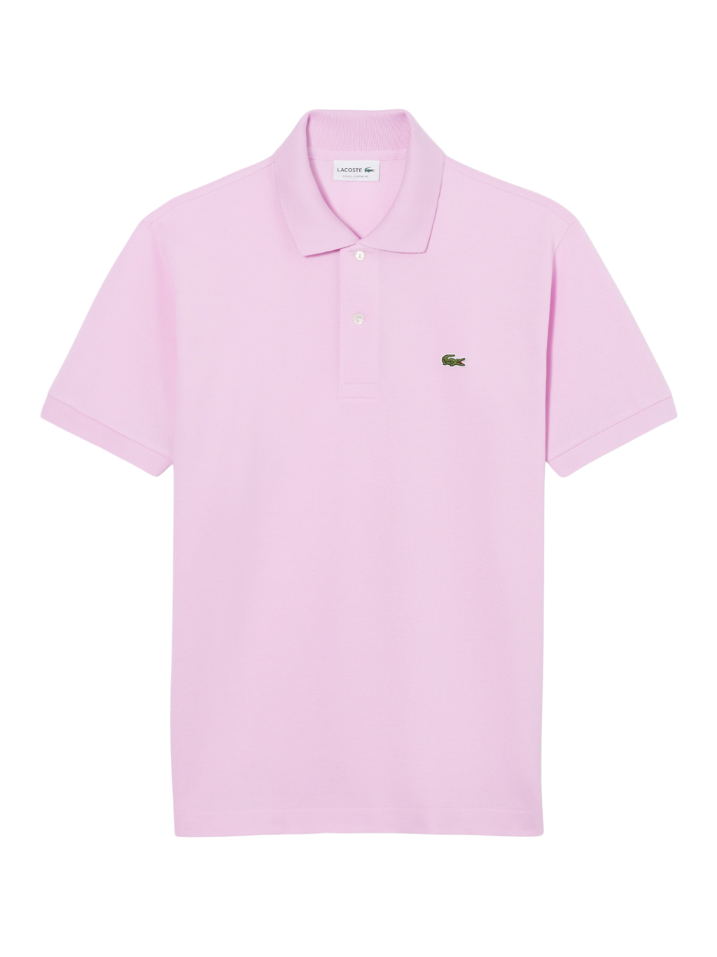 LACOSTE Classic Fit L.12.12 Original Polo Shirt Pink
