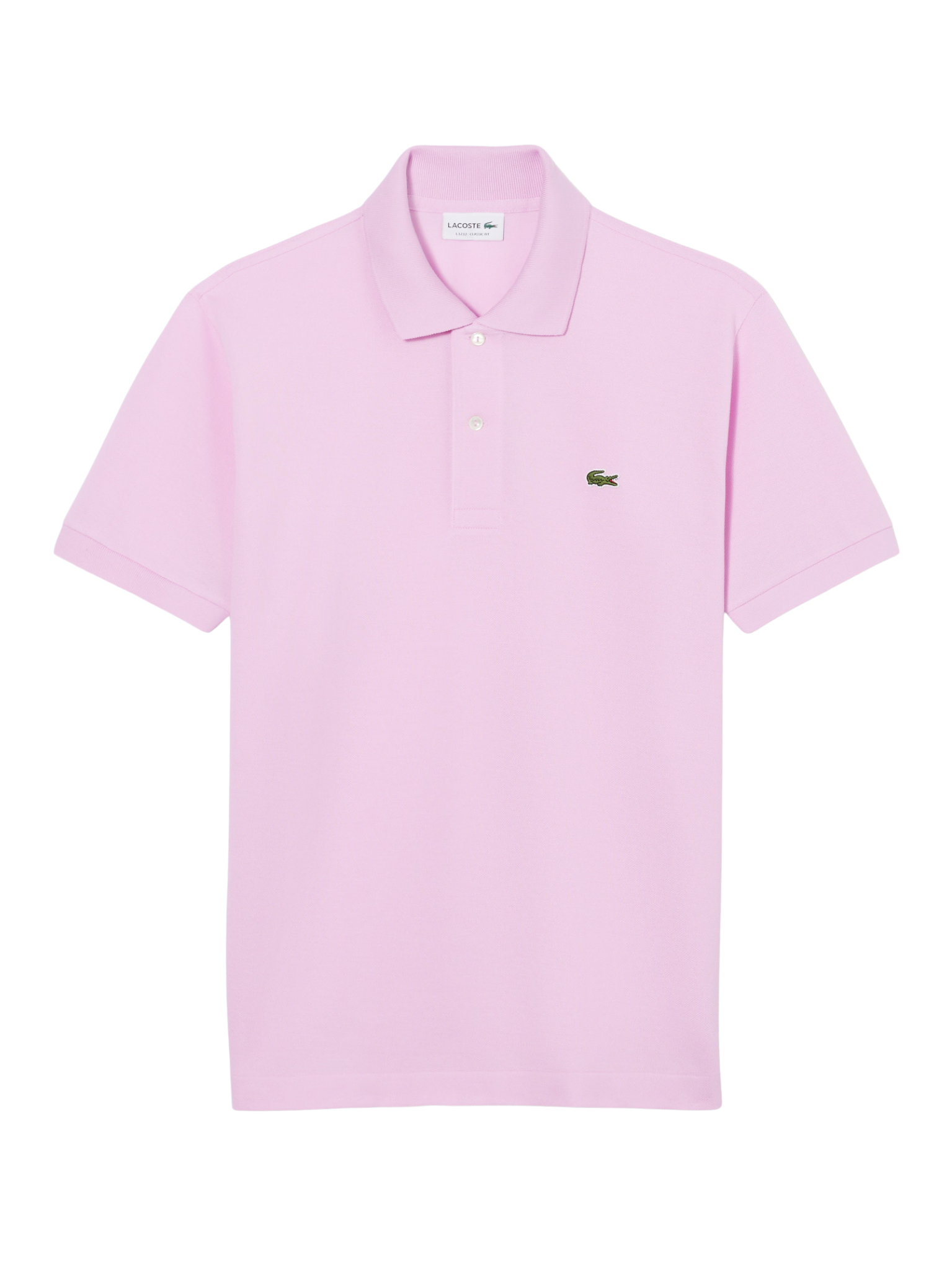 LACOSTE Classic Fit L.12.12 Original Polo Shirt Pink