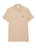 LACOSTE Slim Fit L.12.12 Piqué Polo Shirt Beige