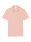 LACOSTE Slim Fit L.12.12 Original Polo Shirt Coral Pink