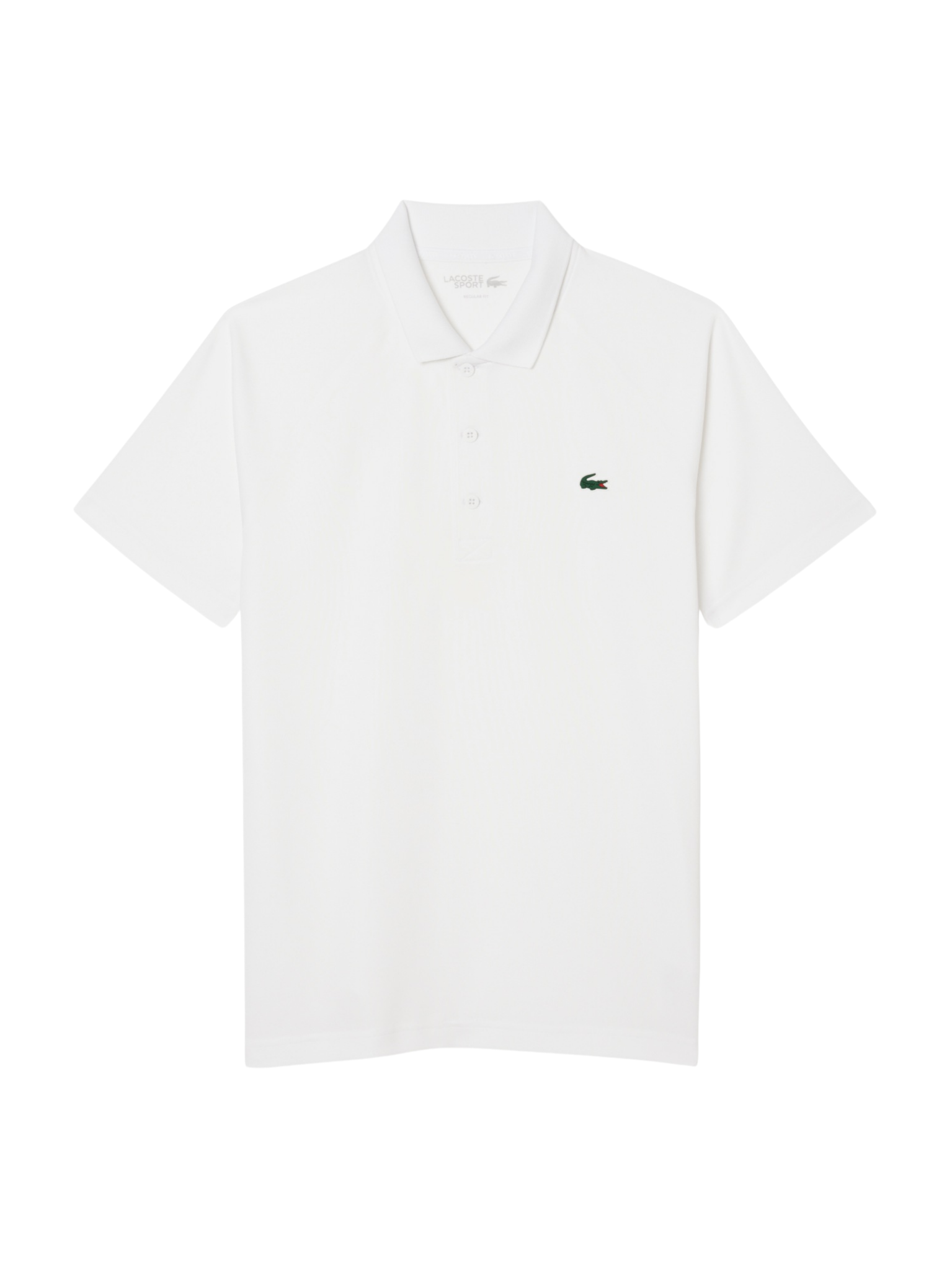 LACOSTE Regular Fit UV Protect Sport Polo Shirt White