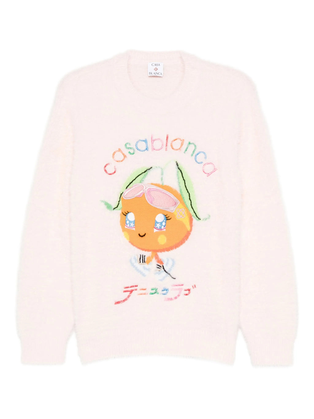CASABLANCA WOMEN Kawaii Orange Sweatshirt Pink