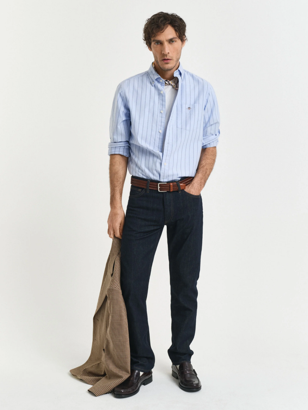 GANT Regular Fit Jeans Dark Blue