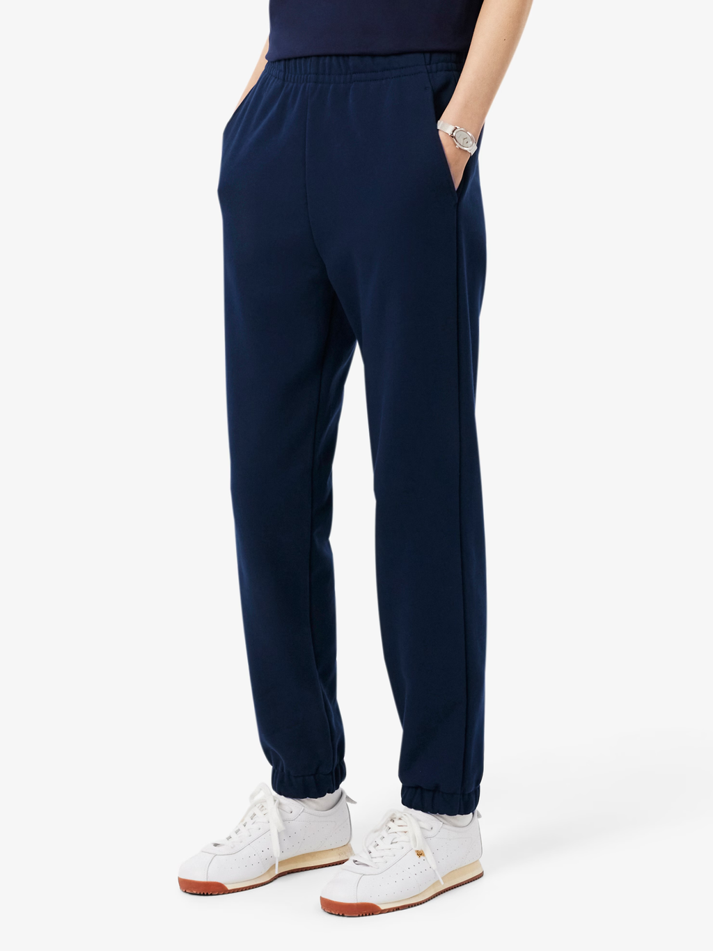 LACOSTE WOMEN Fleece Sweatpants Midnight Blue