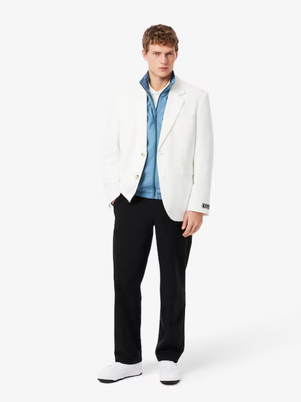 LACOSTE Linedrive Leather Sneakers White/Black