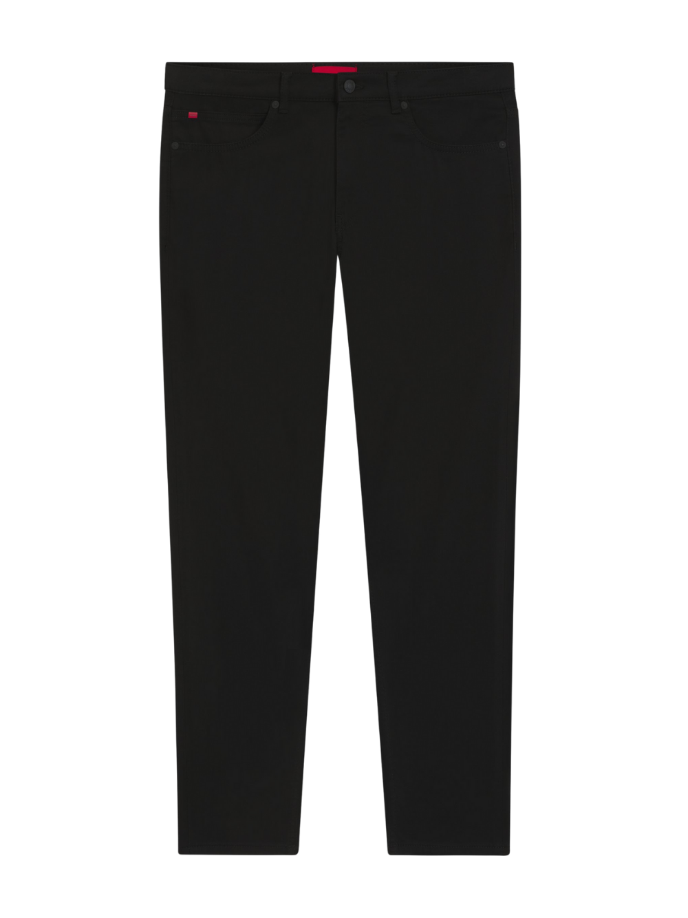 HUGO 734 Extra-Slim-Fit Jeans In Satin-Touch Denim Black