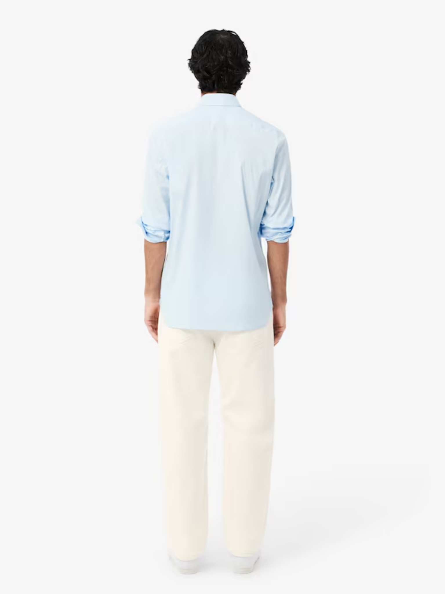 LACOSTE 5 Pocket Straight Cut Jeans White