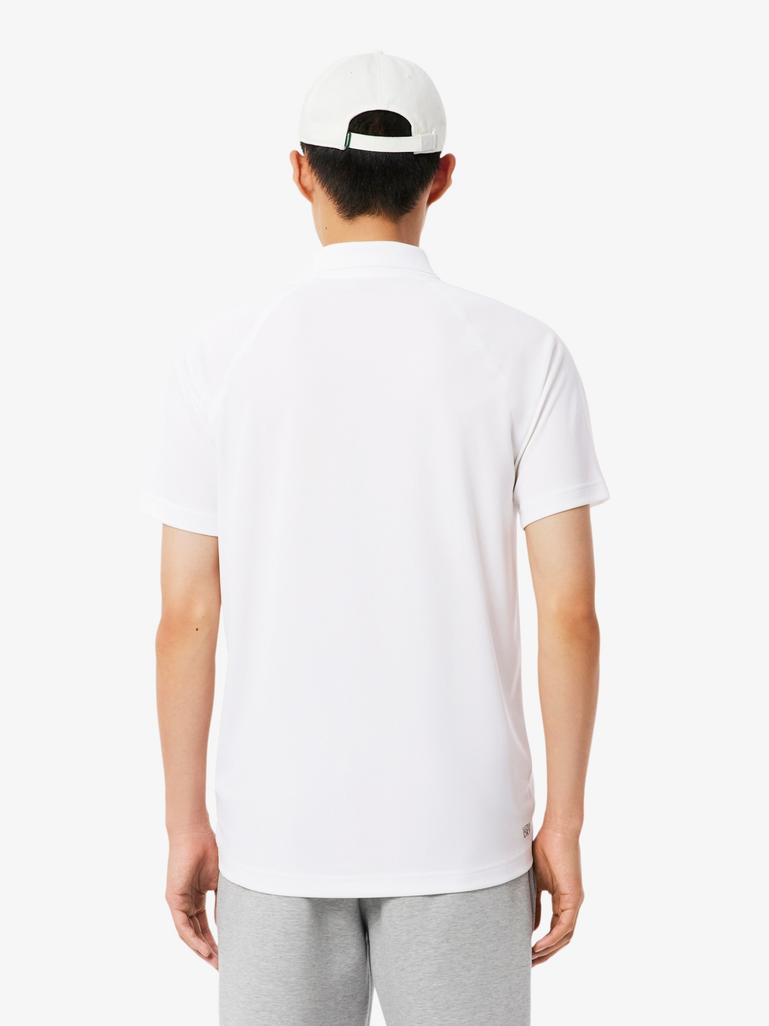 LACOSTE Regular Fit UV Protect Sport Polo Shirt White