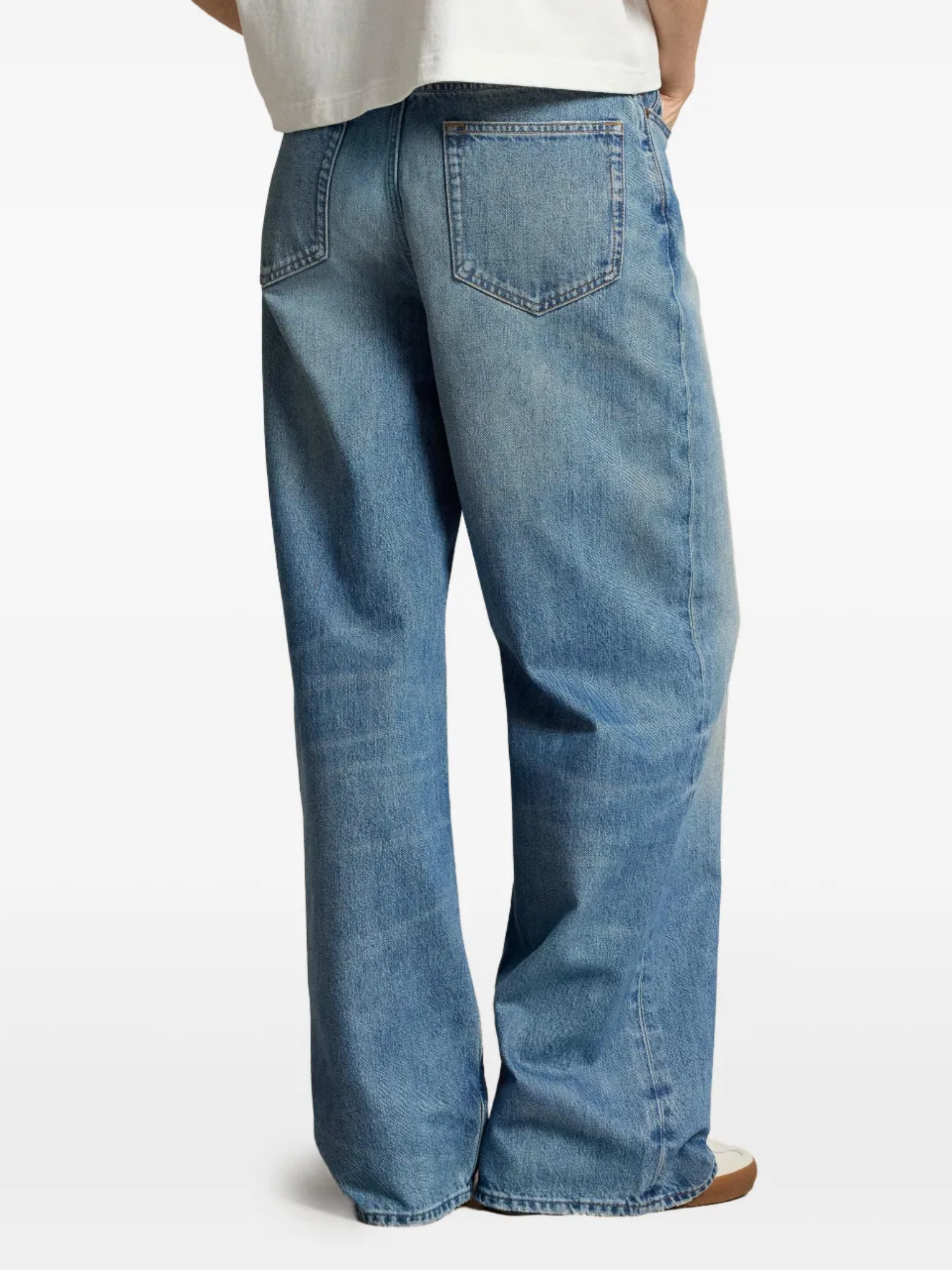 RALPH LAUREN WOMEN Relaxed Wide-leg Jeans Pali Wash