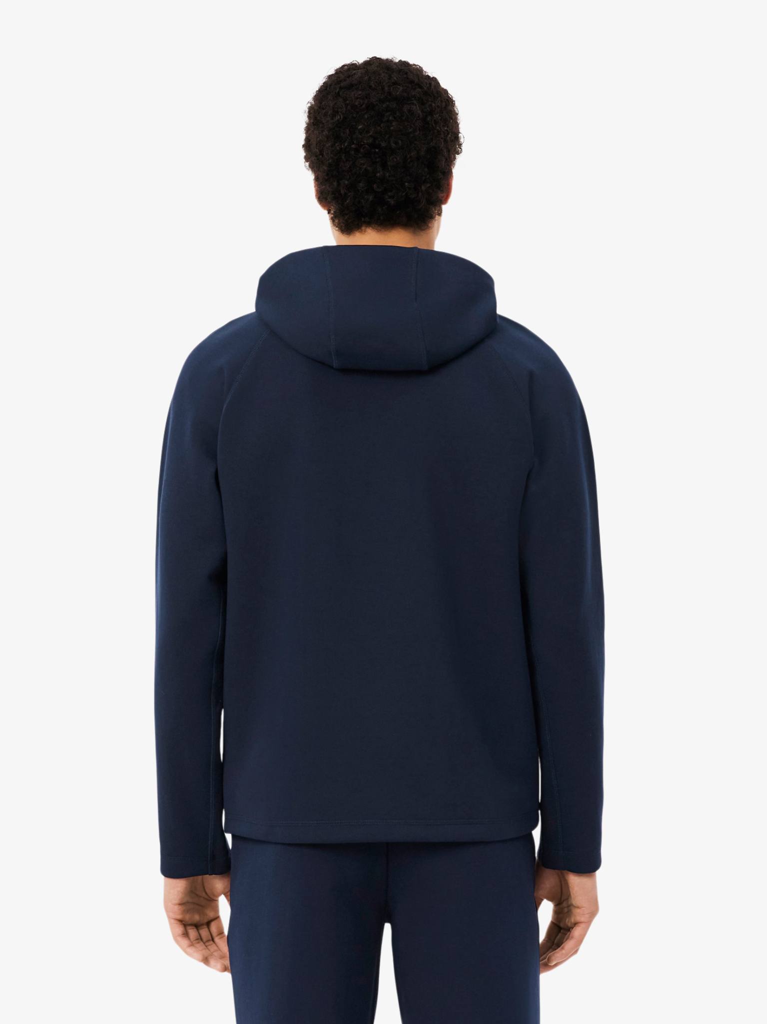 LACOSTE Sport Stretch Zipped Hoodie Midnight Blue