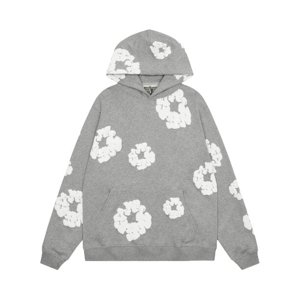 DENIM TEARS PRINTED “COTTON WREATH” HOODIE