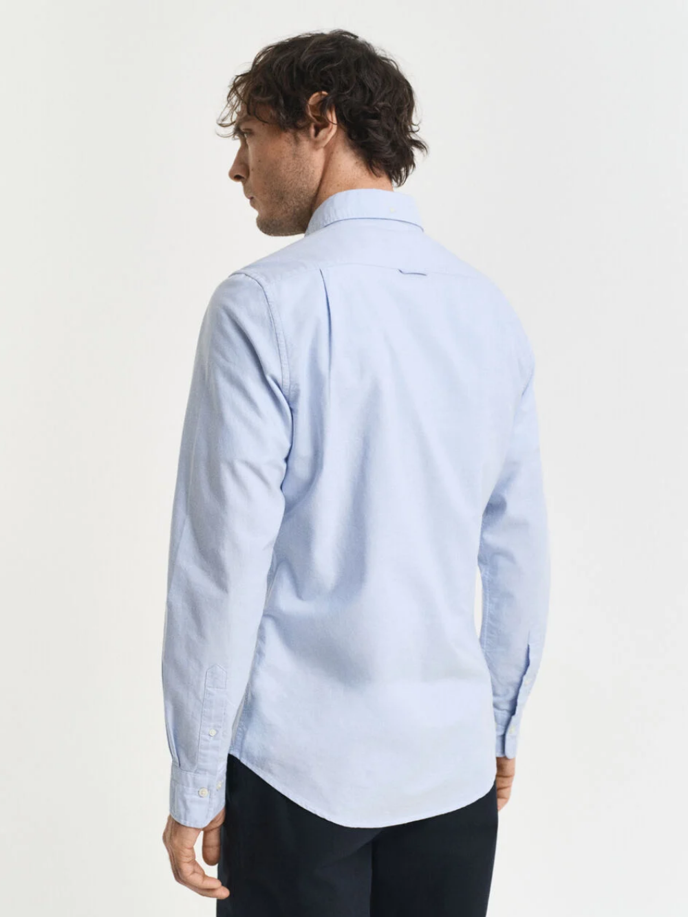 GANT Slim Fit Classic Oxford Shirt Light Blue