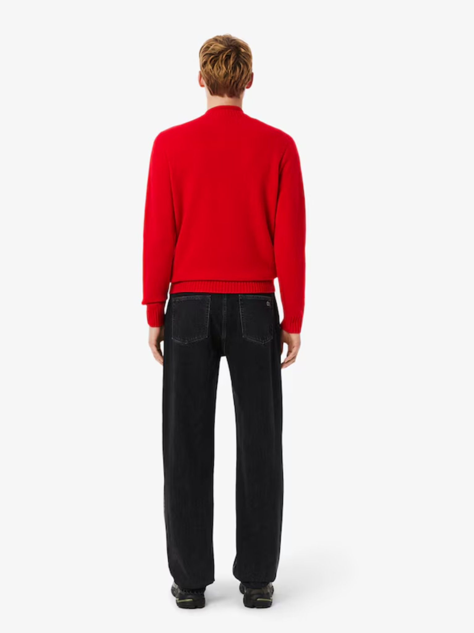 LACOSTE 5 Pocket Straight Cut Jeans Grey