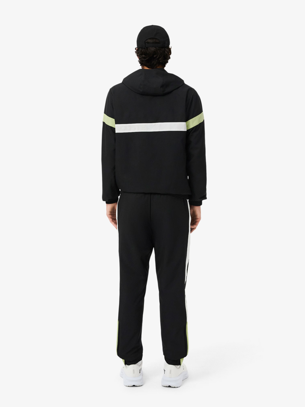 LACOSTE Sport Colour-Block Tracksuit Black