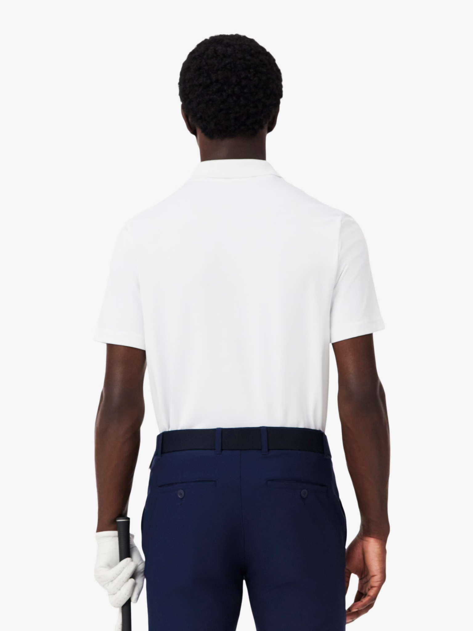 LACOSTE Ultra Dry Stretch Golf Polo Shirt White
