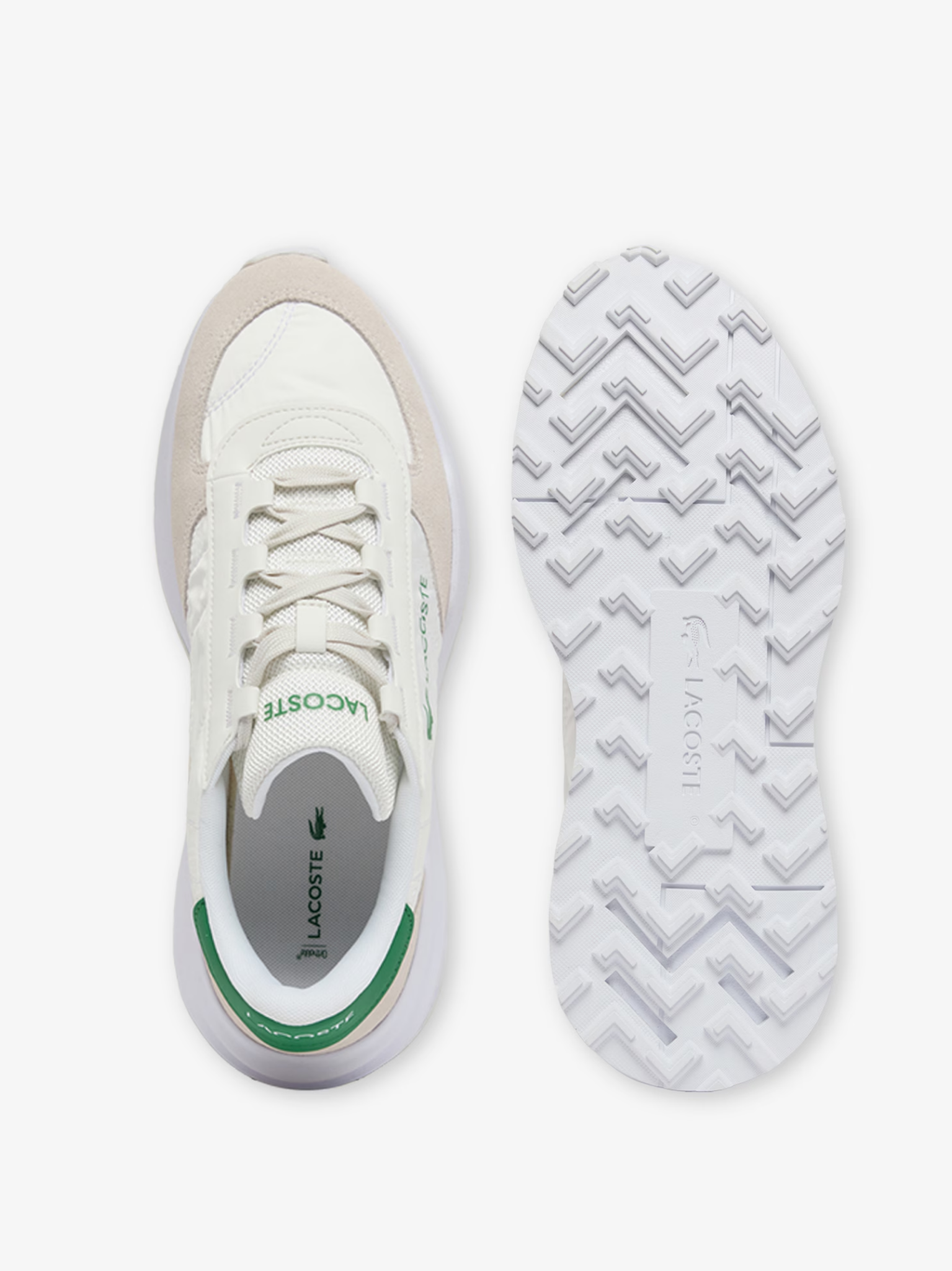 LACOSTE Elite Active Evo Sneakers White/Green