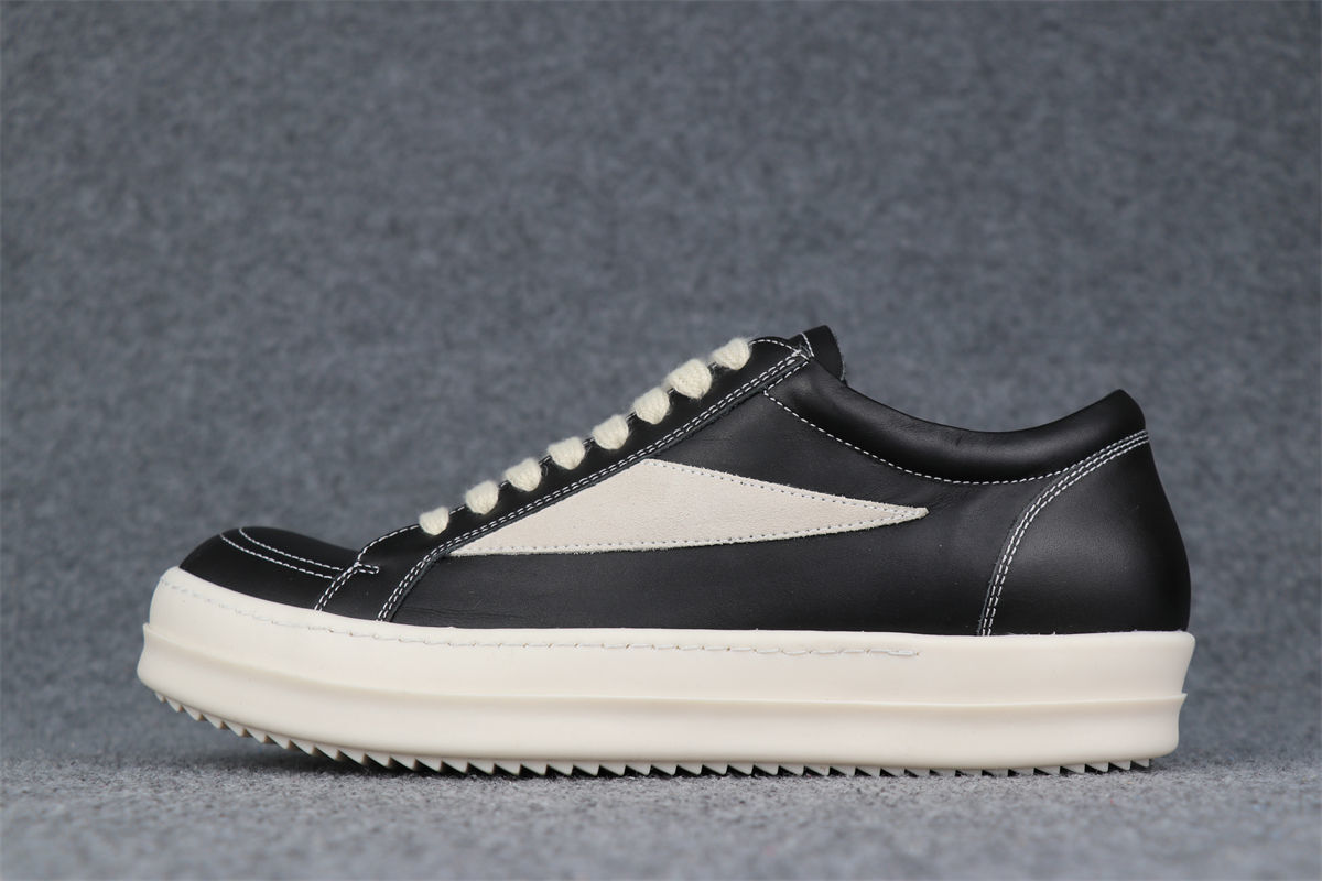 Rick Owens Porterville Vintage Low 'Black Milk'