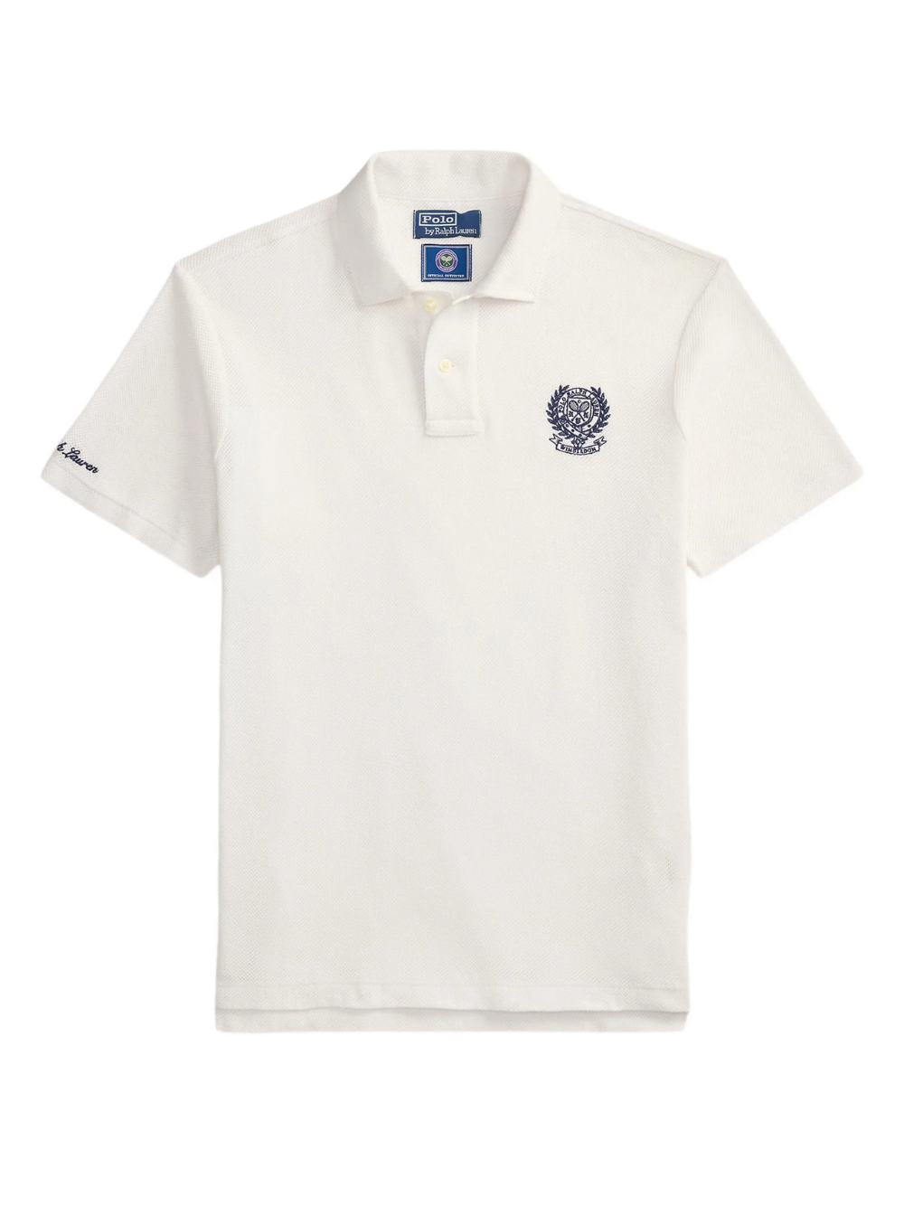RALPH LAUREN Wimbledon Classic Fit Polo Shirt Deckwash White