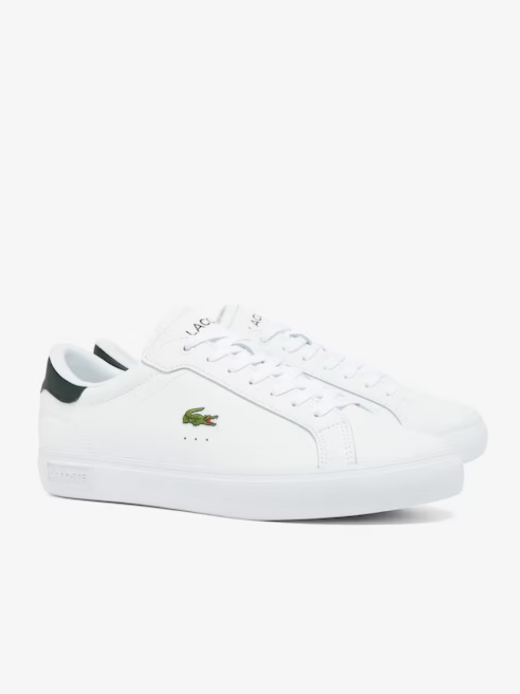 LACOSTE Powercourt Leather Sneakers White