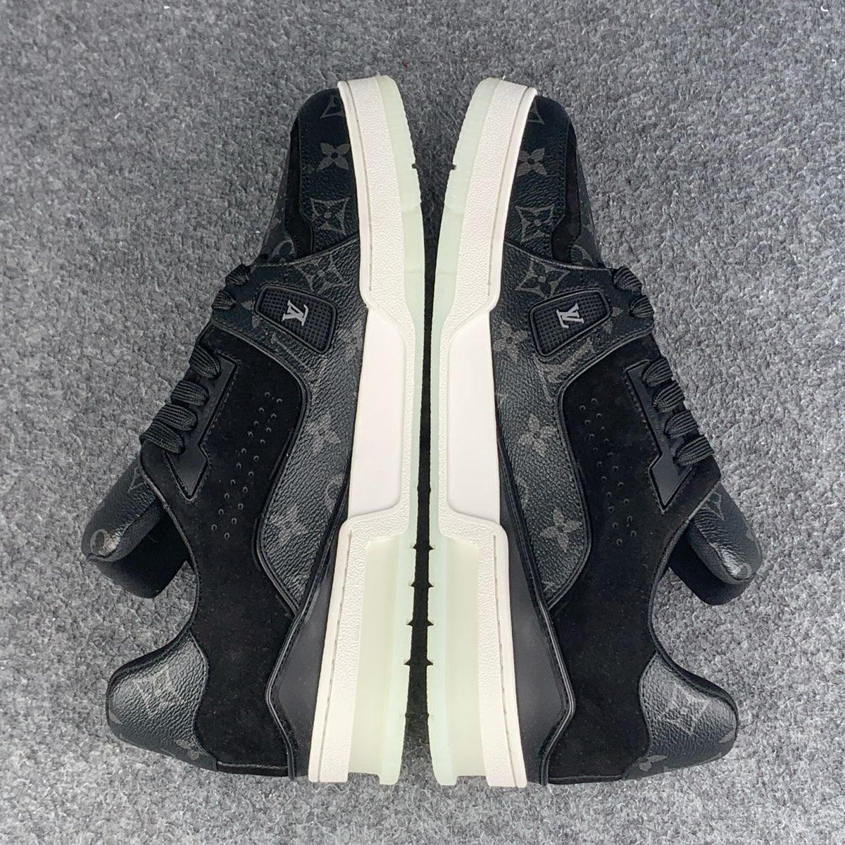 LV Trainer 'Black Monogram'
