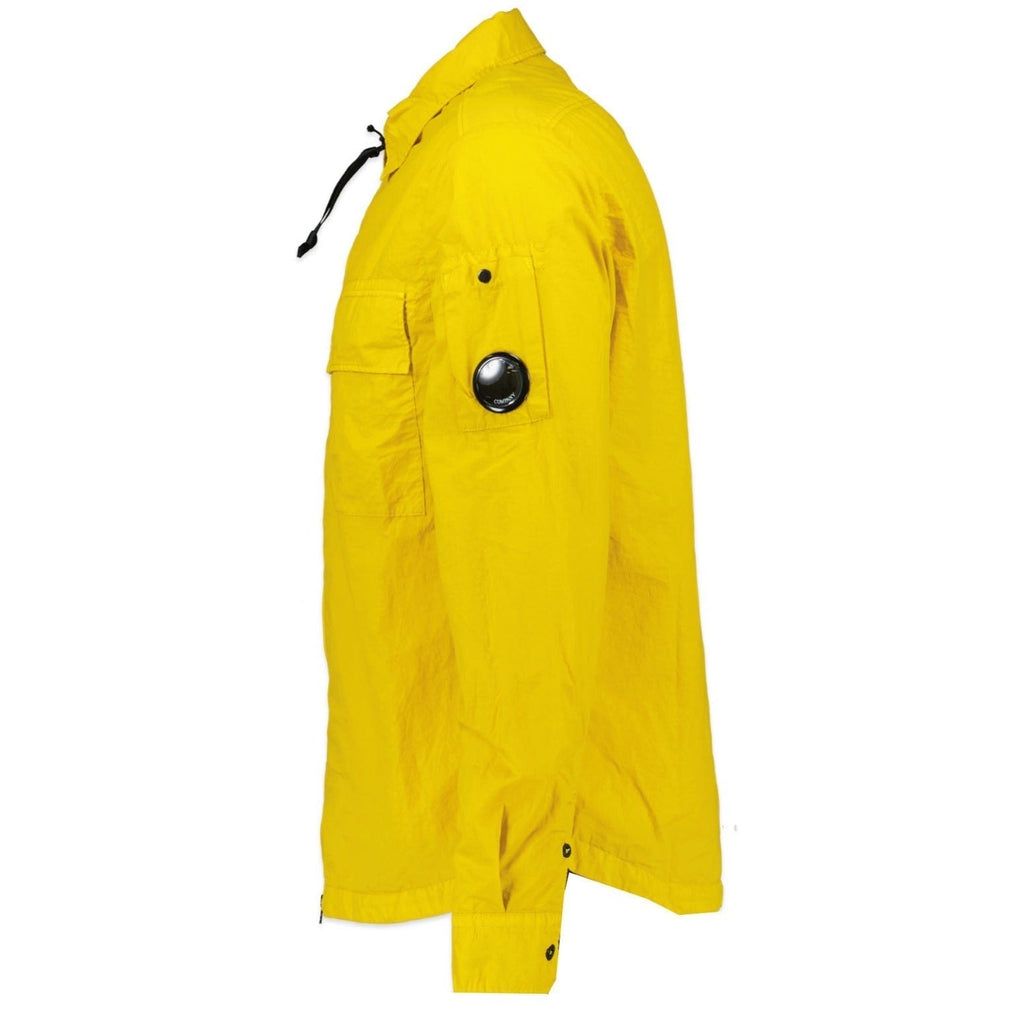 Cp Company Taylon L Lens Overshirt in Golden Nugget