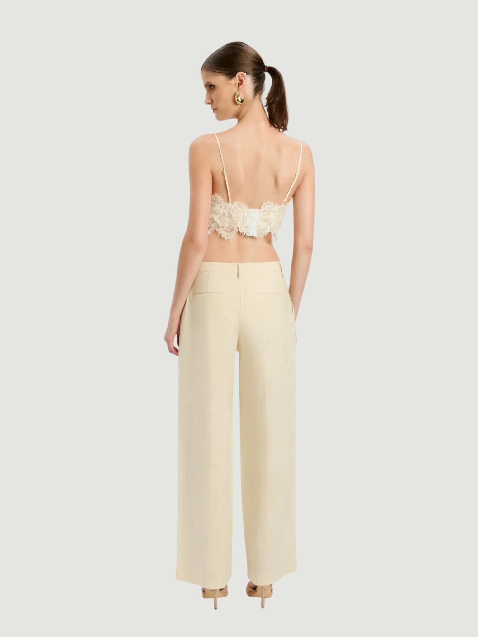 BARDOT WOMEN Linella Lace Bralette Ivory